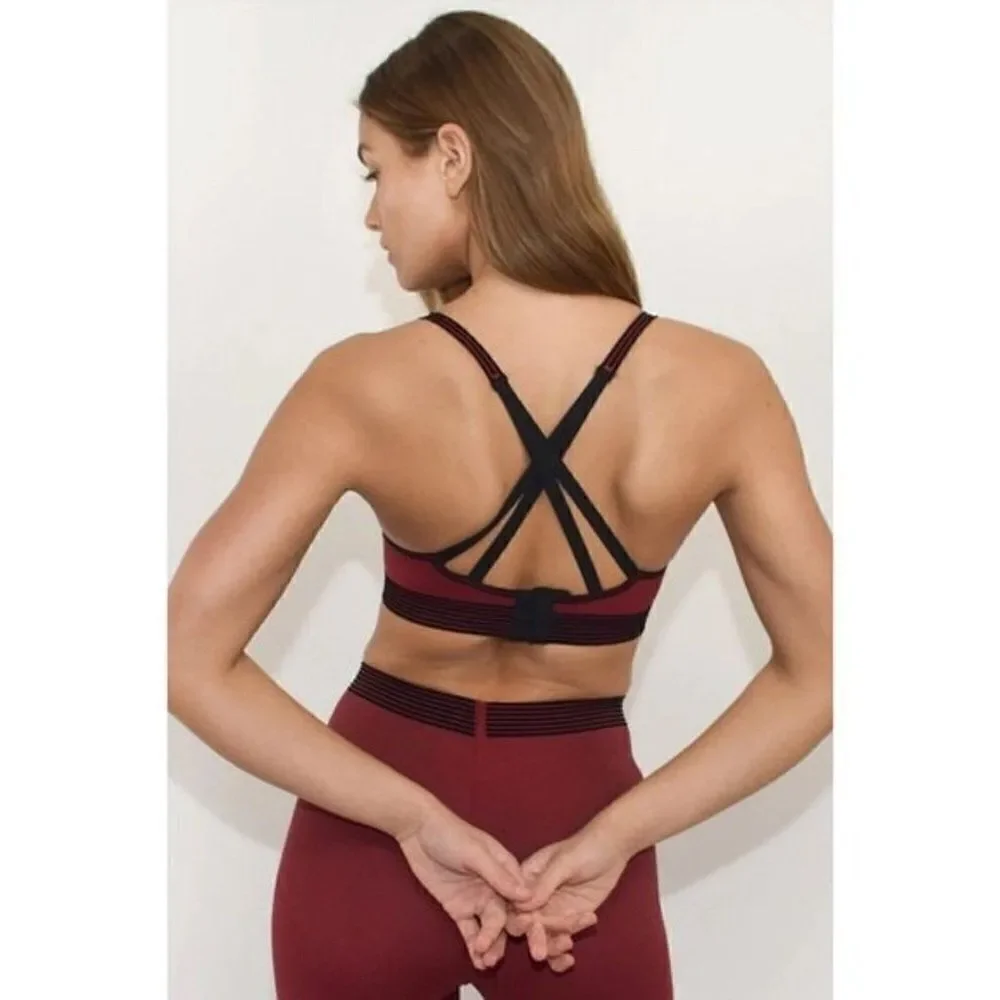 NWT Adam Selman Sport V Neck Bra Revolve